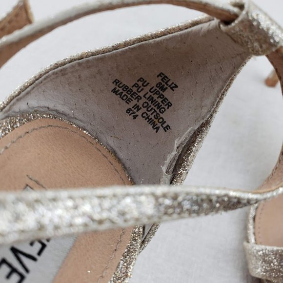 Steve Madden Feliz dress sandal heels womens 6M - Picture 8 of 11